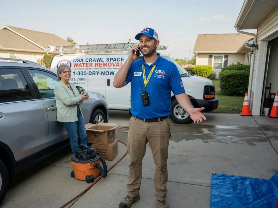 Crawl Space Water Removal Gilliam, LA FAQs